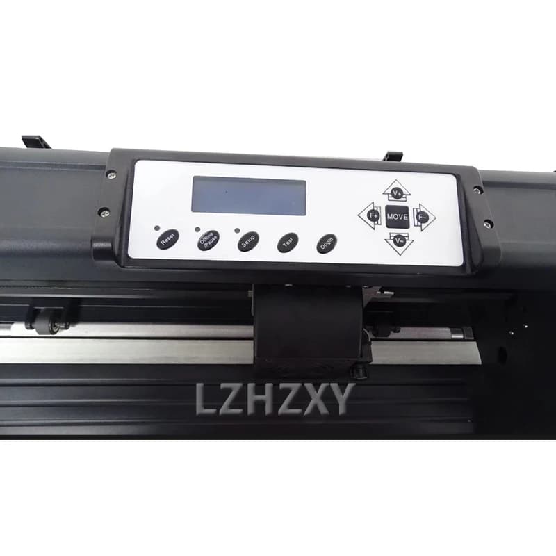 Plotter da taglio per vinile da 28 pollici, macchina da taglio da 720 mm con software Signmaster per taglio/carte, plotter da schermo a LED
