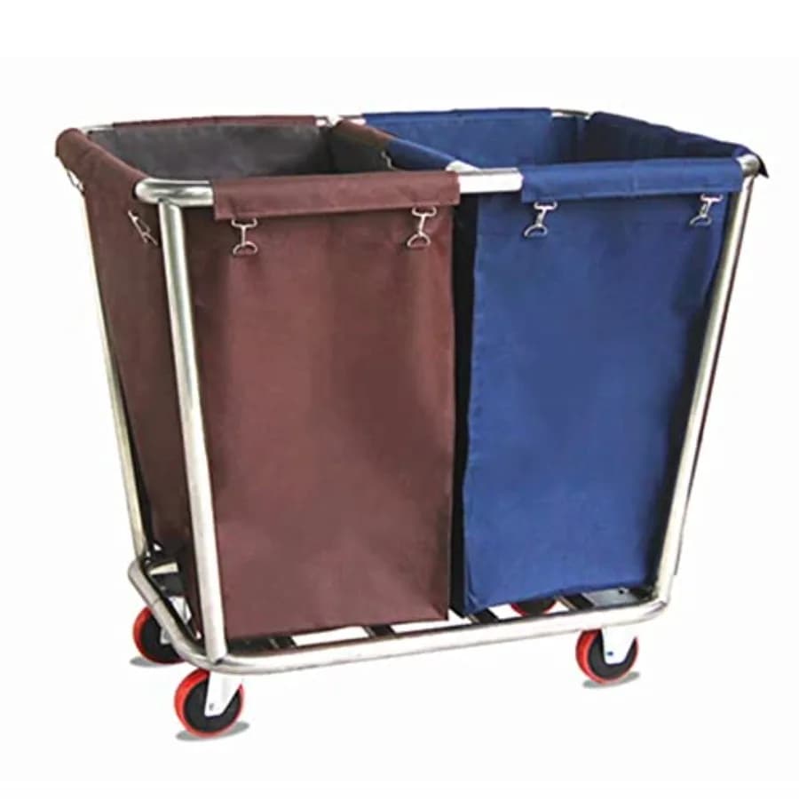 Rolling Laundry Basket, Hampers with WheelsHeavy Duty Laundry Sorter Cart on Wheels with Removable Bag Ideal for Hotels and Lau