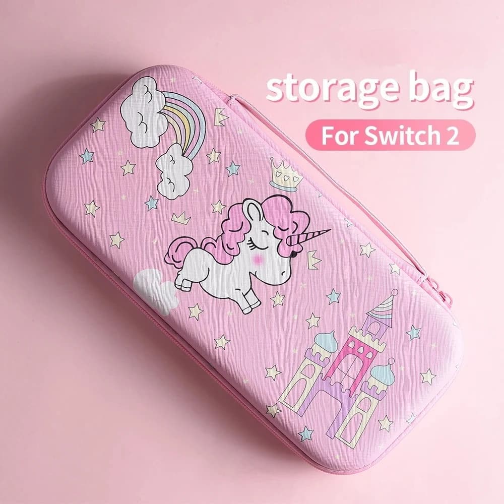 Custodia da trasporto in pelle per Switch 2 Switch2 Custodia portatile antigraffio per Switch 2 Custodie protettive per scatole Accessori per giochi