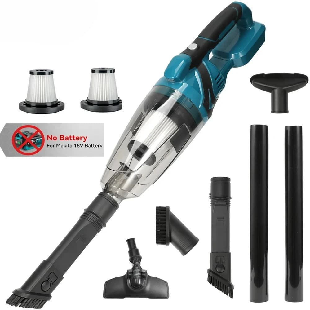 Electric Handheld Wireless Vacuum Cleaner Cordless Vacuum Home Car Portable High Power Cleaning For Makita 18V Battery Pin