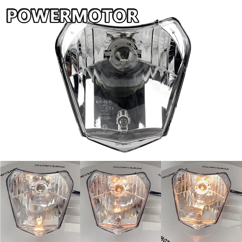 Pit Dirt Bike per KTM EXC SX SXF XC XCW 125 150 250 300 350 450 Faro del motociclo Lampada alogena Faro Accessori Motocross