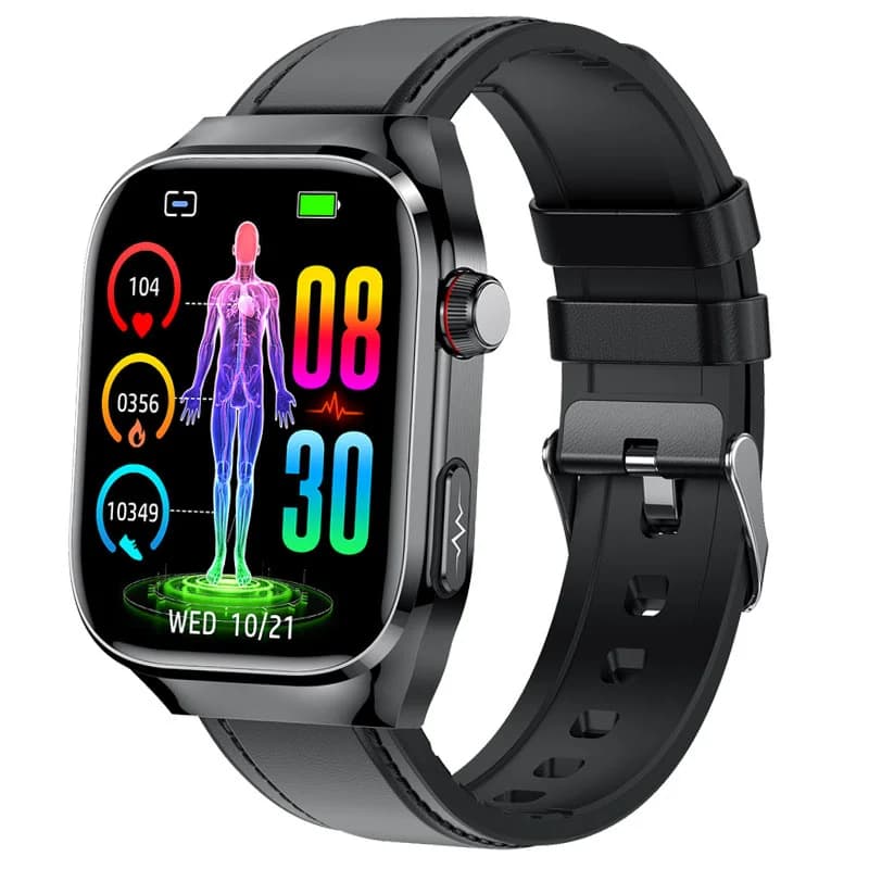 TK16 Men's Watch Astute 2.04 Amoled Pollyci Bluetooth call AI Voice ECG Health Monitor SOS Sport Fitness Tracker Women Smartwatch