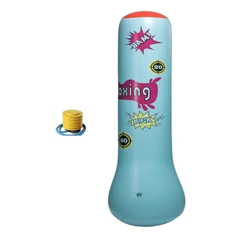 Kids Punching Bags Inflatable Boxing Bag Toy Children Boxing Kicking Toy