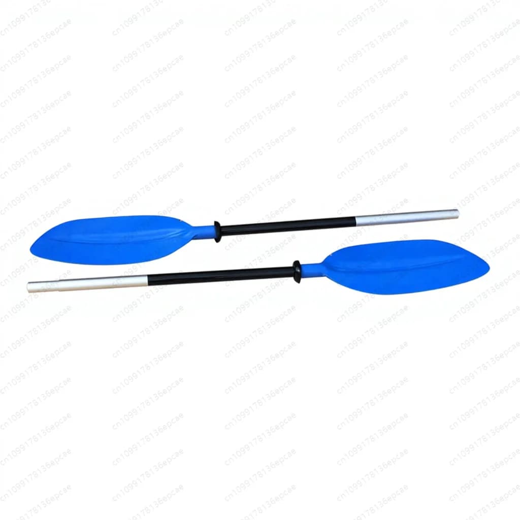 Pagaia per kayak in alluminio regolabile durevole casual con lama in ABS