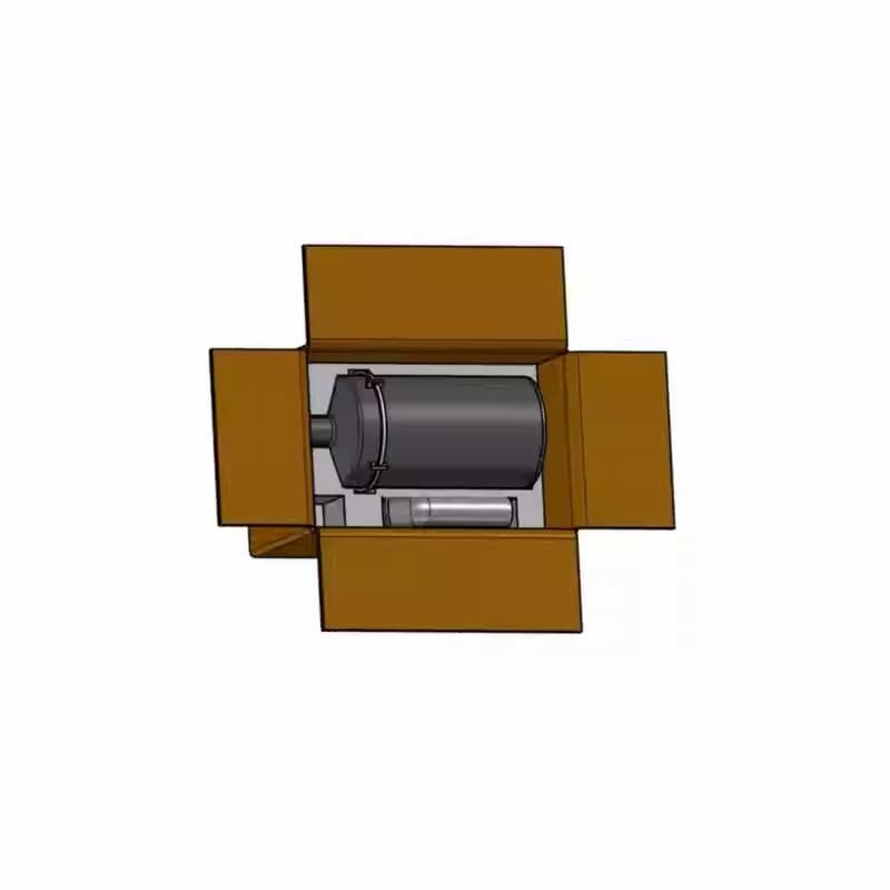 Drone con Fibra Ottica FPV, Contenitore per Comunicazione e Controllo Anti-Elettromagnetico, Portata 2-10km