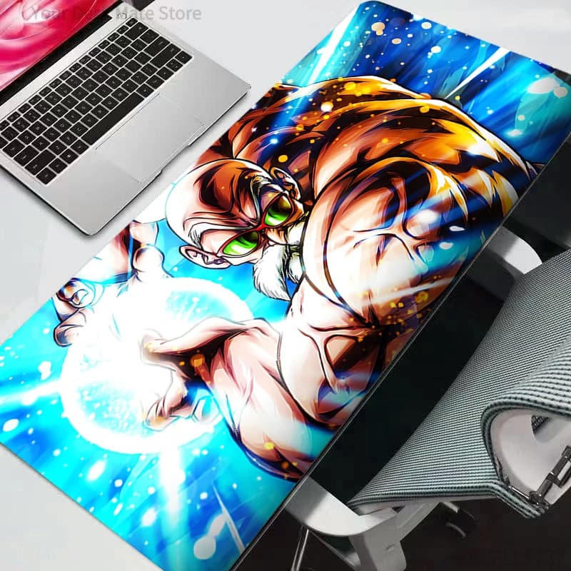 Tappetino per mouse Dragon Ball Dbz XL Lockedge, accessori da gioco di grandi dimensioni, tappetino per tastiera da computer, tappetino per mouse da scrivania per Csgo