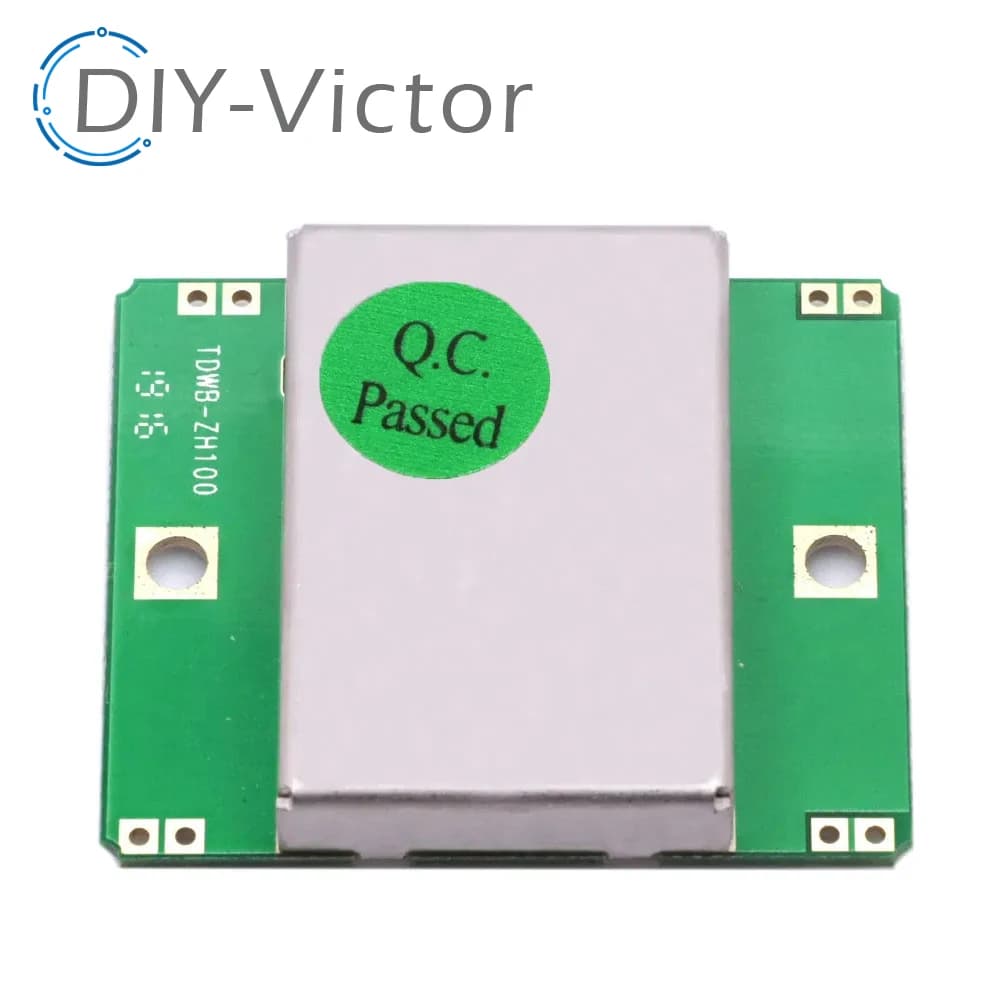 Sensore Radar Doppler a Microonde HB100 10.525GHz 24G Modulo Interruttore a Induzione del Corpo Umano per Arduino Rilevatore di Movimento Wireless RCWL-