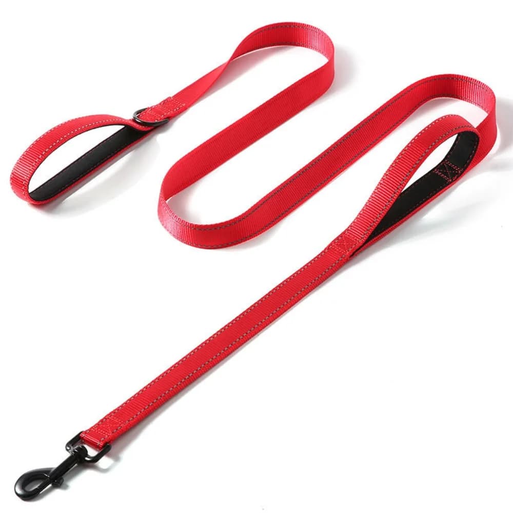 Guinzaglio per Cani Portatile con Doppia Impugnatura, Comodo e Resistente, per Addestramento, Accessori per Animali Domestici
