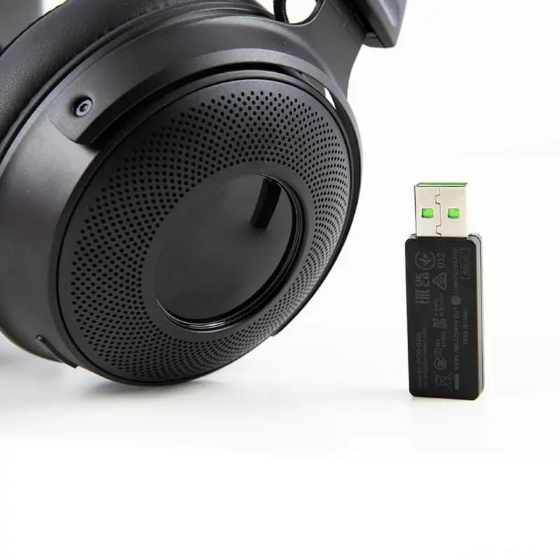 Ricevitore USB per cuffie da gioco con dongle wireless M5TD per Kraken HyperSense