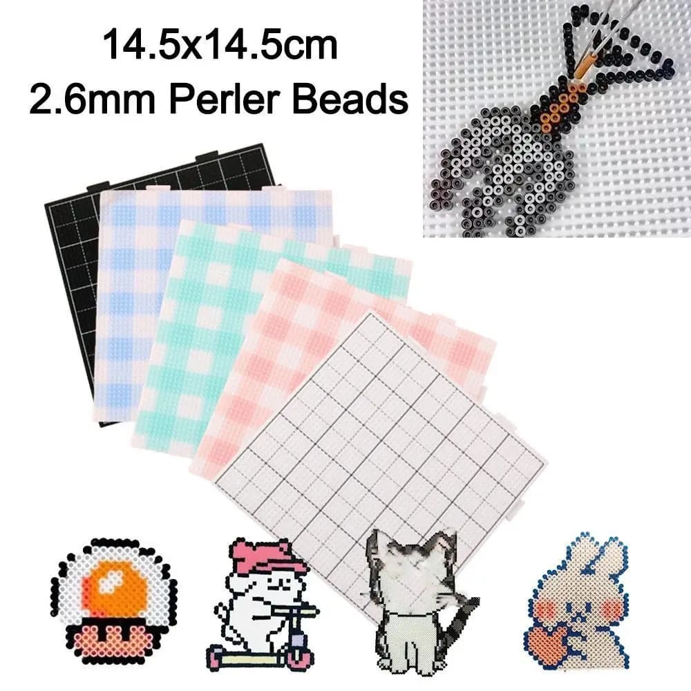 New Draw lines Perlrer Beads Baking Board DIY Accessories 2.6mm Bean Board Handmade Iron-on Mat