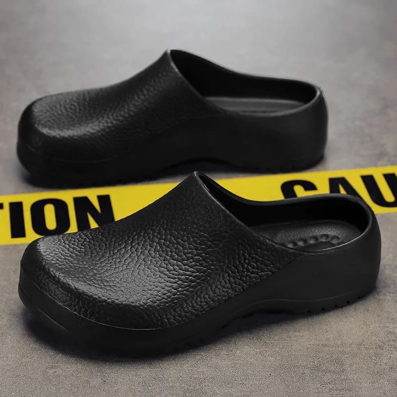 Ciabatte da uomo e da donna, sabot da giardino impermeabili, scarpe da chef, sandali comodi per lavoratori di animali domestici, scarpe da pesca per esterni