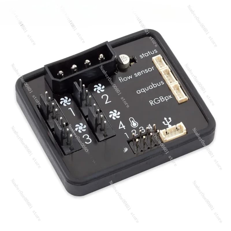 Per AquaComputer QUADRO Controller ventola a 4 canali RGBpx LED Hub Splitter HUB