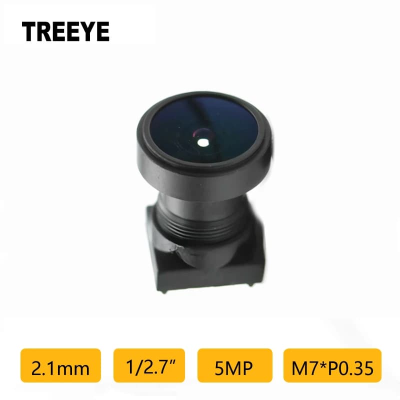 HD 5.0Megapixel 2.1mm M7 Lens 1/2.7" Video Phone Camera Barcode QR Scanning Lens Face Recognition Drones Sports Camera CCTV Lens