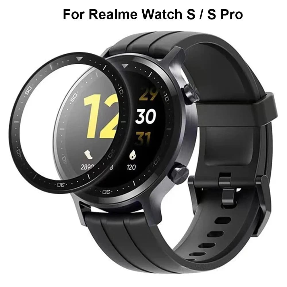 Protective Film for Realme Watch S Smartwatch for Realme Watch S Pro 3D Curved Edge Screen Protector Accessories