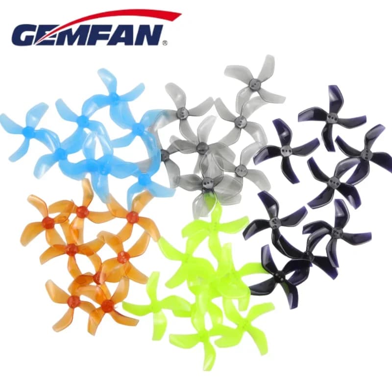 4Pairs 8Pcs GEMFAN D51 2020 2x2x4 2inch 50.3mm 4-Blade PC Propeller 1.5mm for RC FPV Racing Freestyle Tinywhoop BETA85X Drone