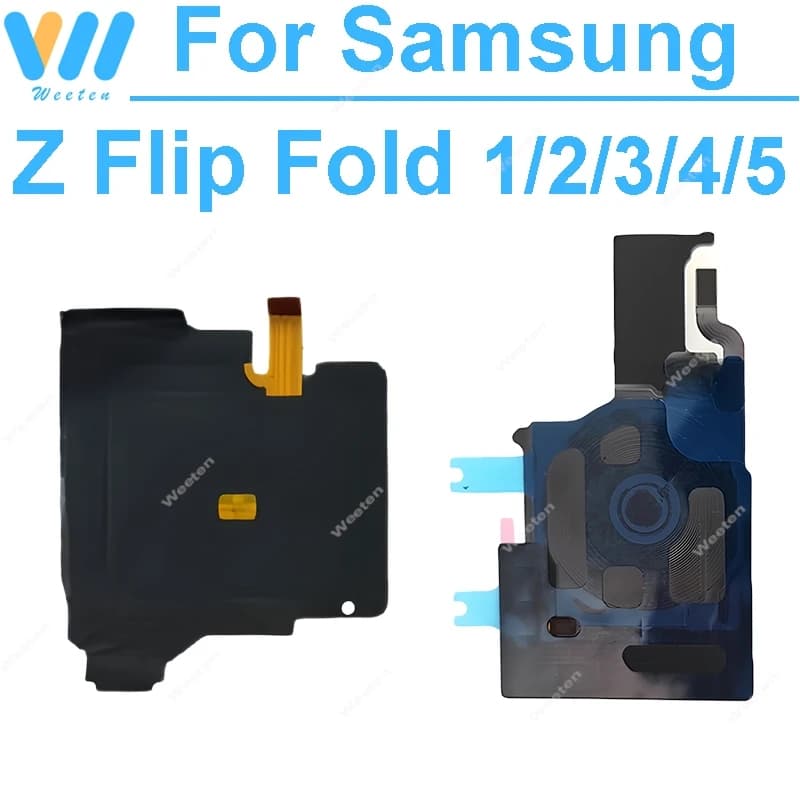 Di ricarica wireless NFC per Samgsung Z Flip1 2 3 4 5 Z Fold 1 2 3 4 Modulo bobina di induzione di carica wireless con parti di riparazione NFC