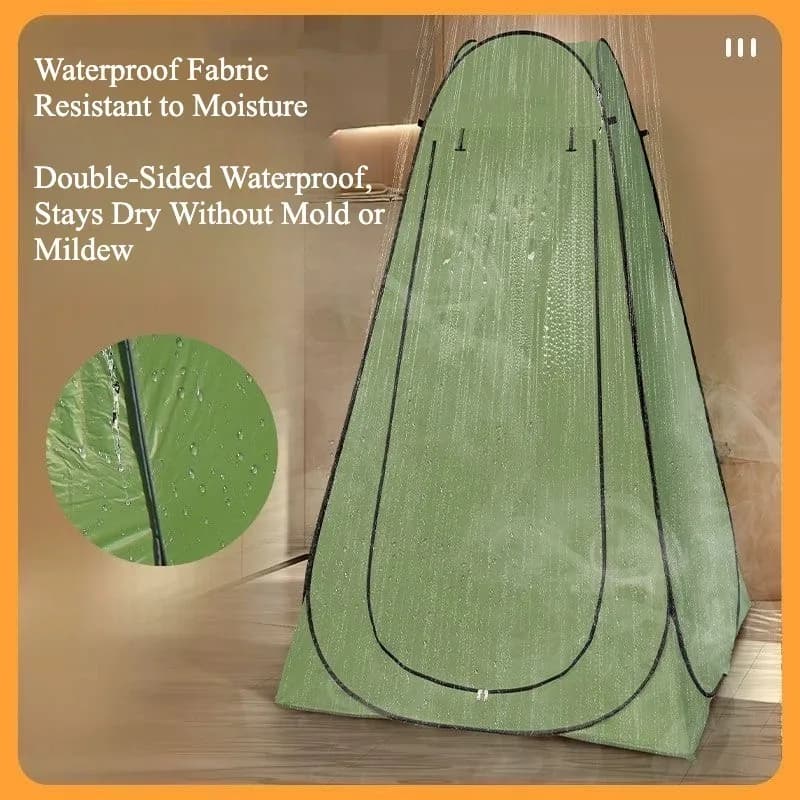 Upgraded Portable Pop Up Shower Tent 150x150x190cm Outdoor Camping Changing Room Privacy Toilet Shelter Easy Setup