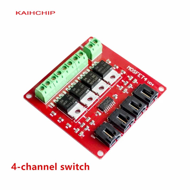 Insulated power module IRF540 four-channel MOSFET button IRF540 V4.0 + MOSFET switch module for Arduino