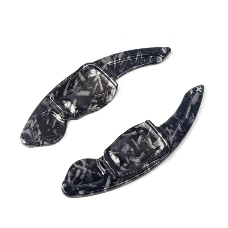 AEA6-Car Steering Wheel Paddle Extension Shift Cover For VW Golf 6 MK6 GTI Tiguan CC Sharan Seat Leon