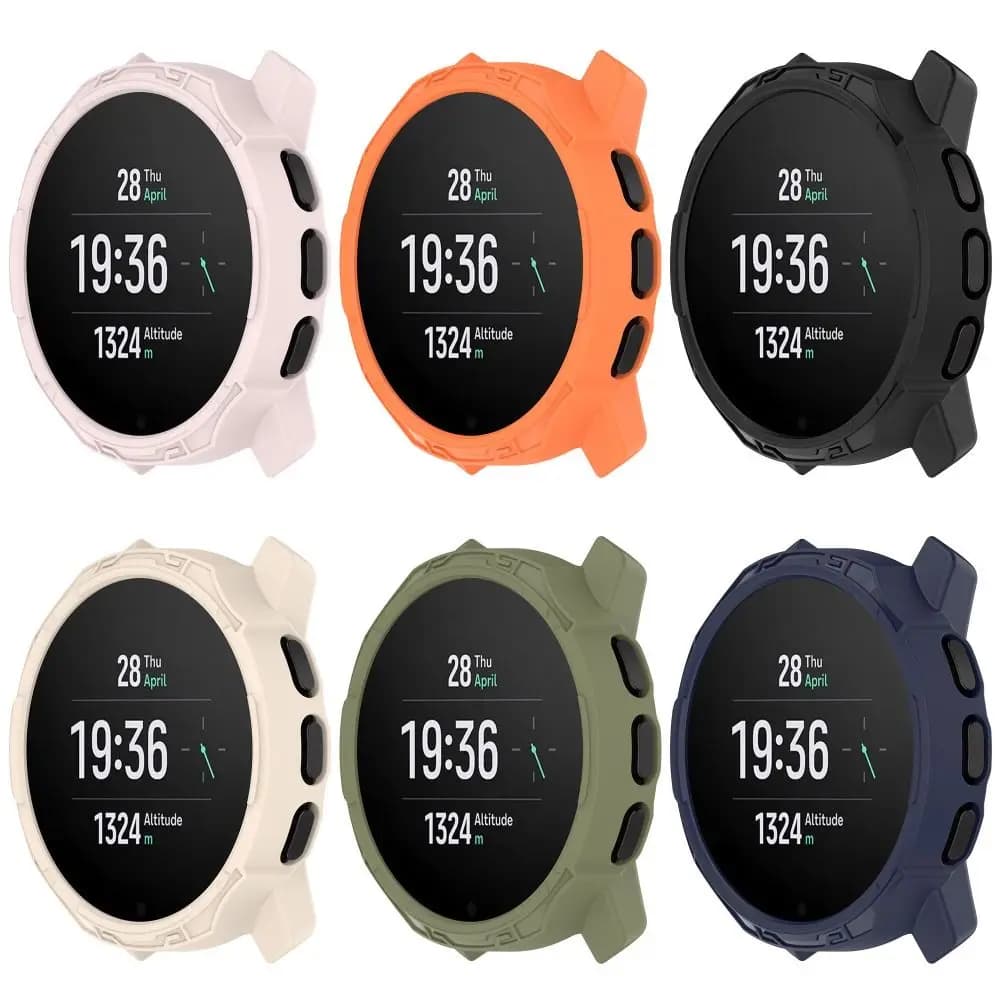 Orologio Cornice Cornice Per SUUNTO 9 Peak Pro/9 Peak Braccialetto Intelligente Borsette Protezioni Dello Schermo Della Copertura per SUUNTO 9 Peak Pro caso