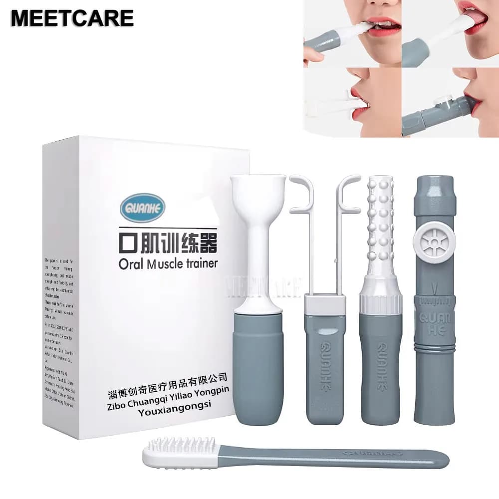Oral Muscle Perceiving Trainer Rehabilitation Speech Therapy Tongue Function Care Perceiving Training Massager Care tools
