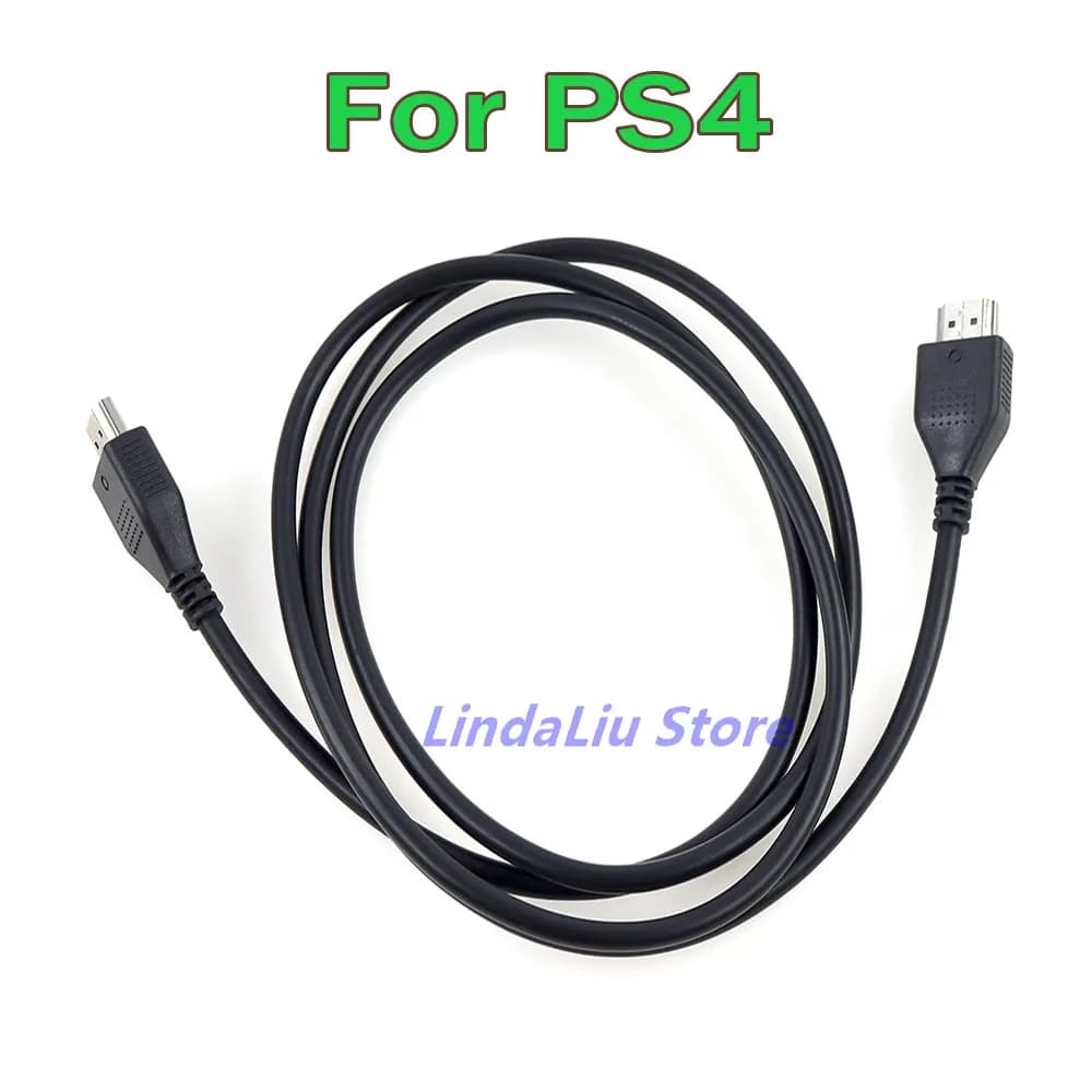 Linea di trasmissione video ad alta definizione compatibile con HDMI da 5 pezzi per cavo dati PlayStation PS4 da 1,5 m