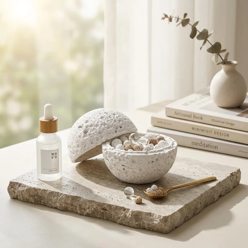 Diffusore di Aromi Planet, Purificatore d'Aria con Oli Essenziali per Camera da Letto, Ufficio, Casa, Regalo Rilassante, Decorazione Moderna