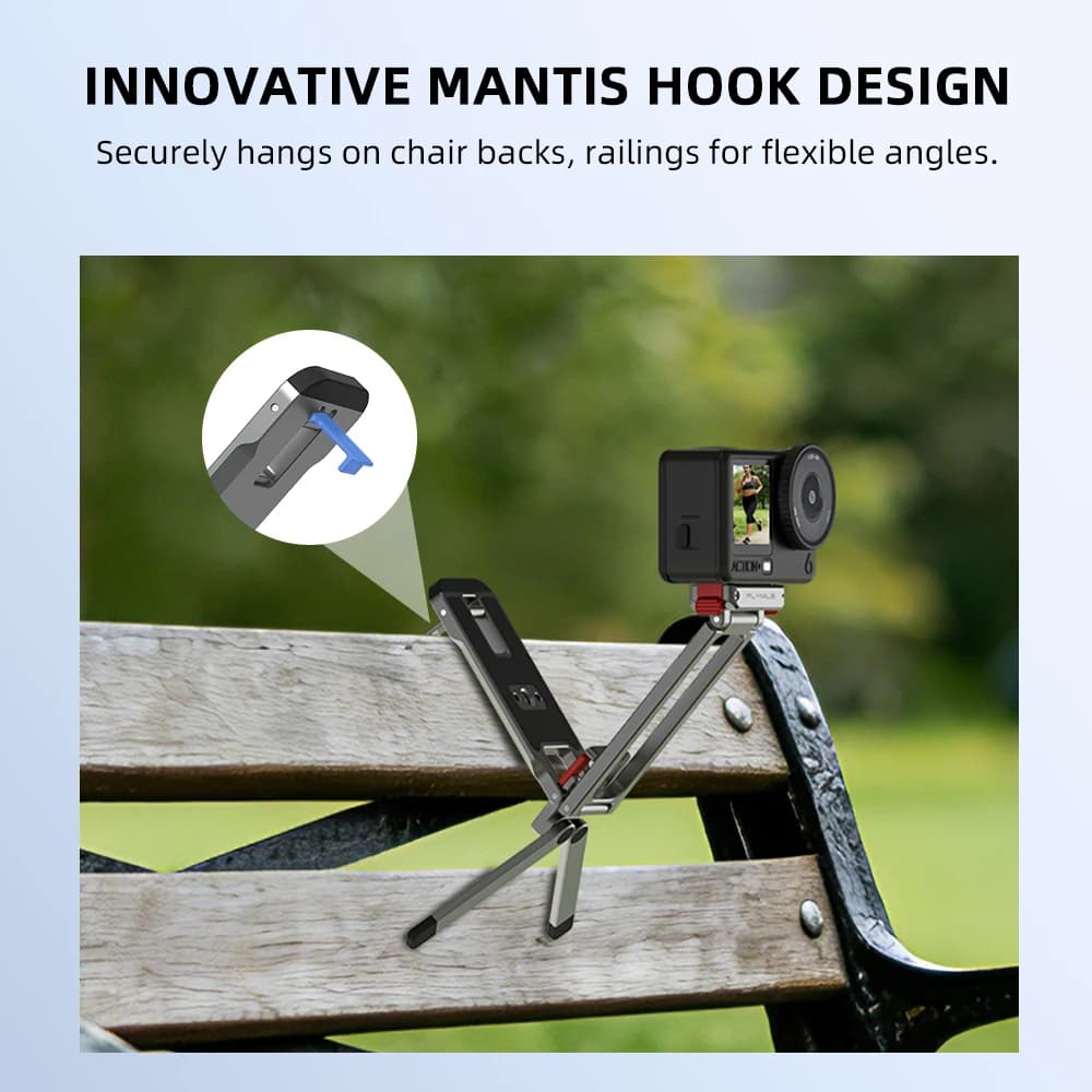Accessorio di Montaggio con Clip Magnetica a Sgancio Rapido per Treppiede DJI OSMO ACTION 6 e Fotocamera Sportiva Nano