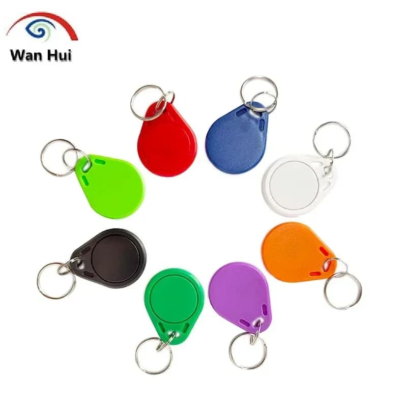 10 pezzi UFUID 13,56 MHz IC RFID portachiavi carta tag RFID tag NFC unità sostituibile 0, scrivibile per porta ascensore controllo accessi