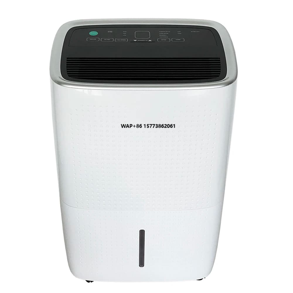 Deumidificatore domestico da 60 litri/giorno Deumidificatori d'aria portatili intelligenti e silenziosi da 126 pinte per bagno camera da letto