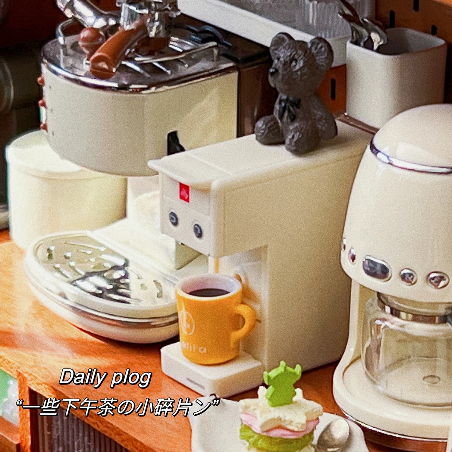 1/6 Doll House Model Furniture Accessories Kitchen Nespresso Coffee Machine Bjd Ob11 Gsc Blyth Soldier Lol Dollhouse Miniatures