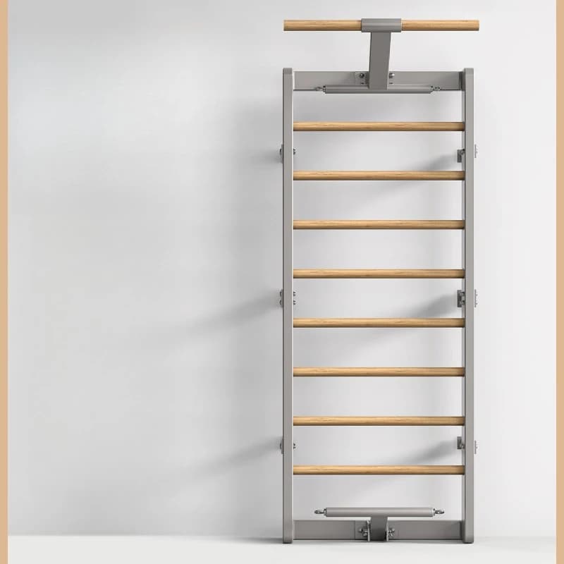 Horizontal bar for domestic use with wooden structure, fitness equipment for full indoor training, multifunctional pull-up structure
