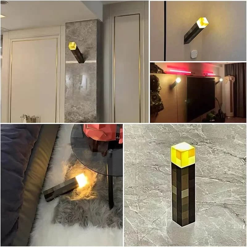 Lampada LED a Forma di Bottiglia di Pozione, Luce Notturna Ricaricabile USB, Regalo di Natale per Bambini, Lampada da Tavolo per Soggiorno e Camera da Letto