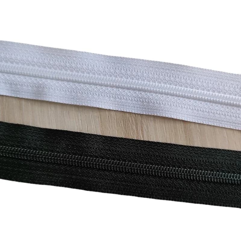 20 m/lotto 3 # 5 # Continua YKK CN Bobina di nylon Catena con cerniera Borsa in pelle Custodia per bagagli Artigianato Abbigliamento fai da te Forniture per cucire