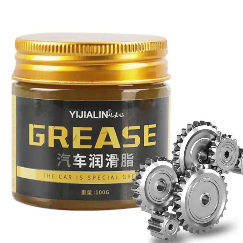 100g Automotive Grease Waterproof Lubricant High Temp Grease Wheel Bearing Grease for Automobile Hub Bearings Metal Surfaces