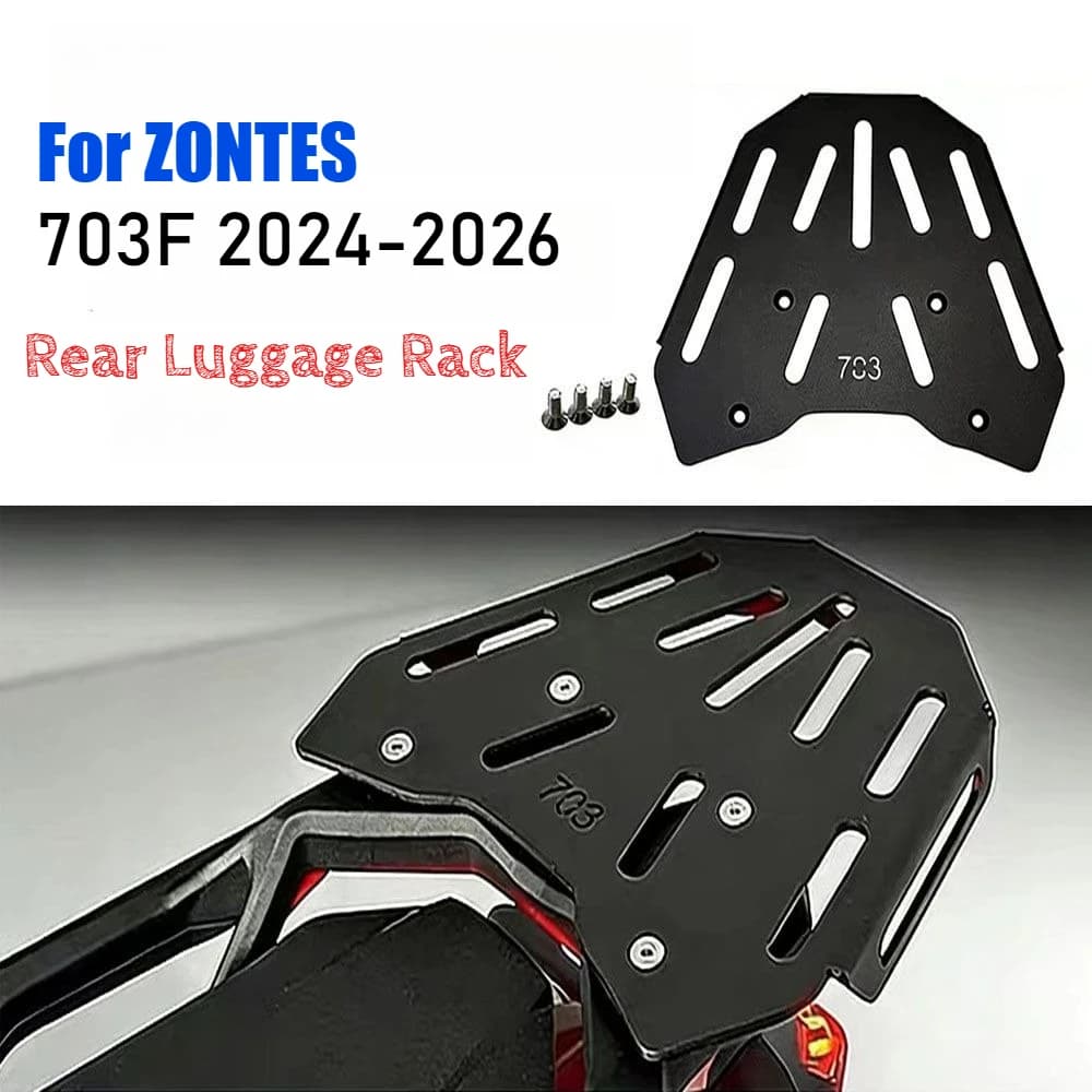 For ZONTES 703F 703 F F703 Motorcycle Luggage Rack Storage Suitcase Support Top Box Shelf Trunk Rack Bracket Tail Box Carrier
