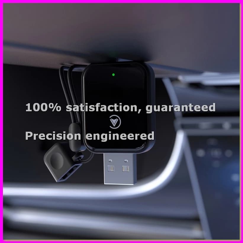 Adattatore Wireless CarPlay - Mini Box Auto Smart 2in1 USB Wireless CarPlay per iOS/Android Auto Plug and Play-ABVK