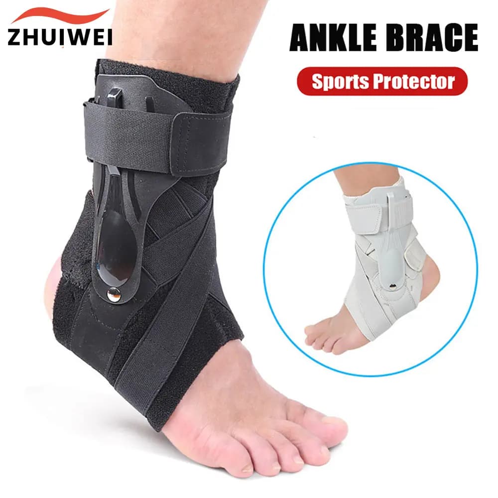 1PC cinturino di supporto per caviglia Brace Bandage protezione per i piedi regolabile distorsione della caviglia stabilizzatore per ortesi fascia per fascite plantare