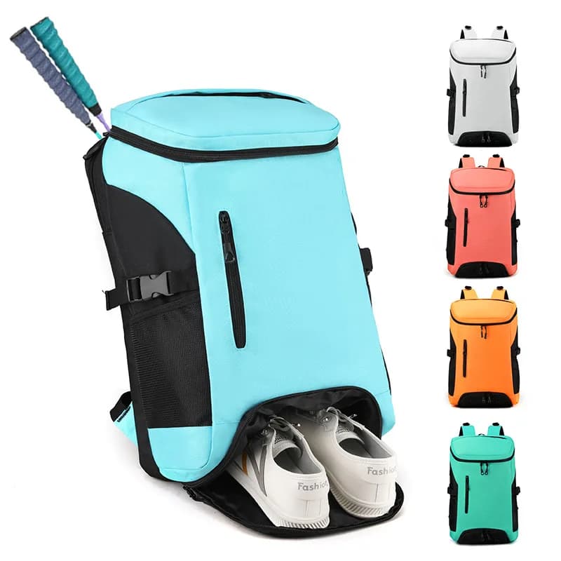 Badminton bag, large capacity backpack, multifunctional sports backpack, badminton bag for men and women