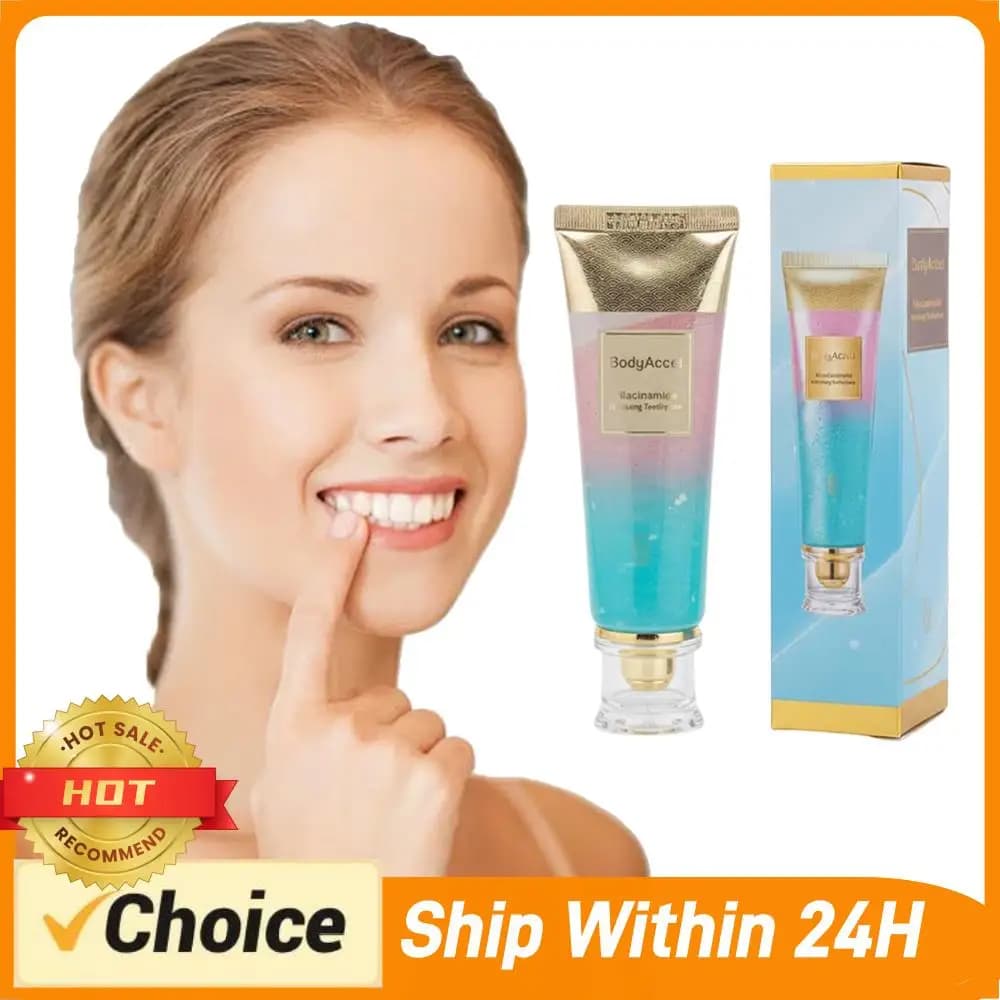 Niacinamide 100G toothpaste with Delicate Natural Care, Niacinamide toothpaste for a Brilliant Smile for Sensible Tooths