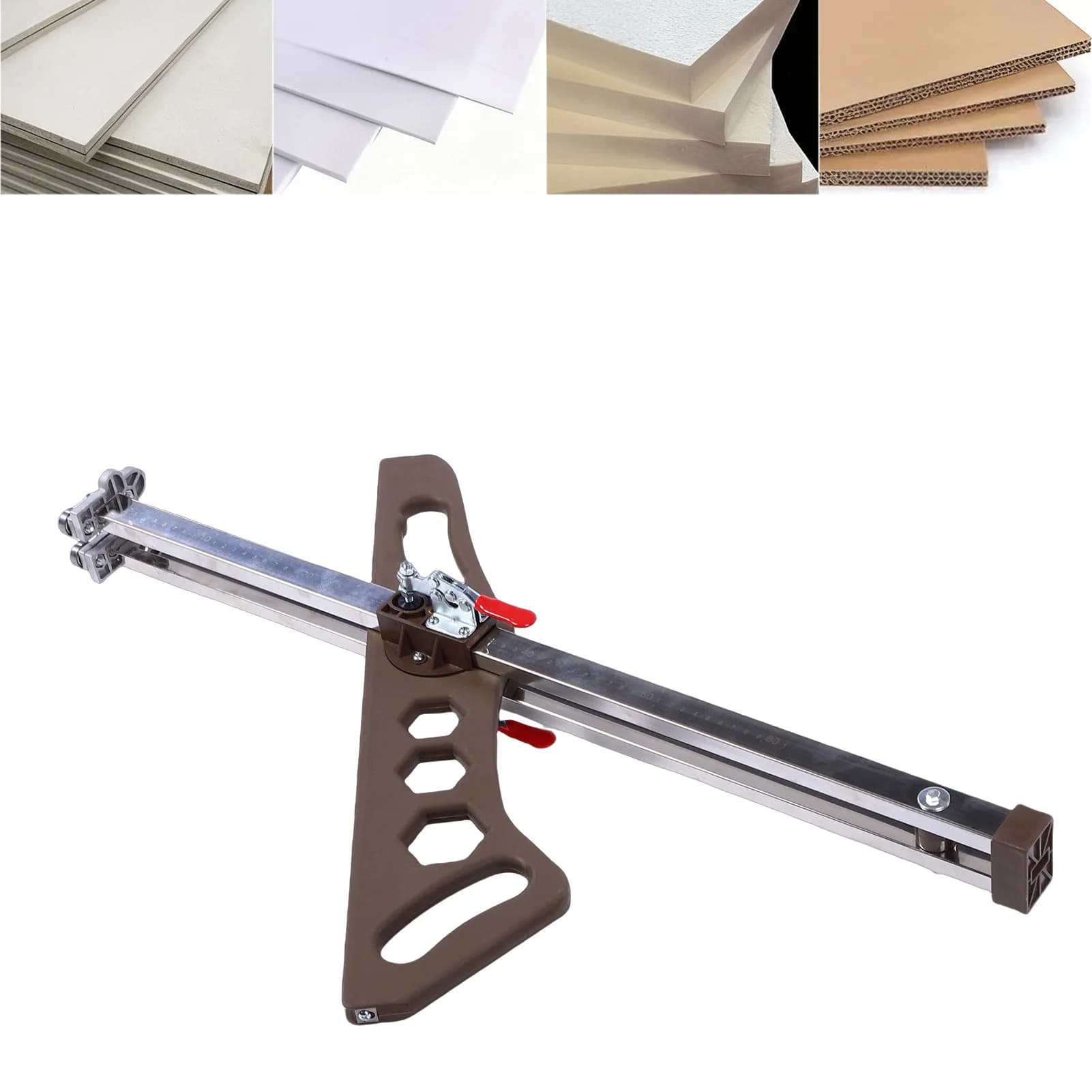 Cutting tool Cutting tool Cutting tool Hand Folding Push Double Positioning T-shirt with 23 wheels