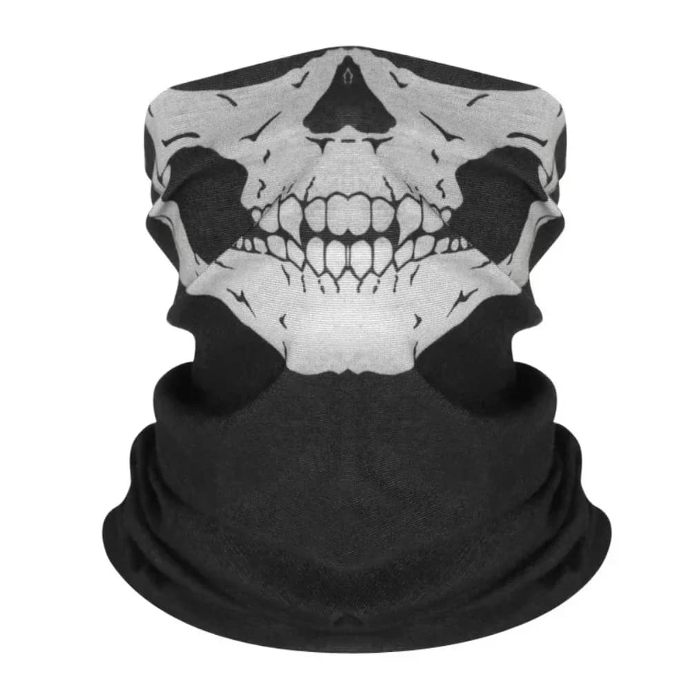 1 pcs Motorcycle Scarf Mask Viso Skull Fantasma Balaclava from Moto for Exterior Winter Hot Head and Face Protection