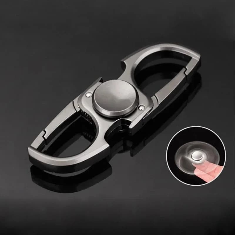 Multifunzionale Dito Spinner Fidget Mano Spinner Anti- Ansia Giocattolo Allevia Lo Stress Spinner Ketchain Apri Bottiglia Agitarsi Giocattoli