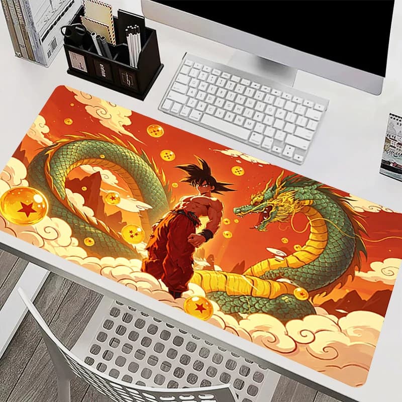 Dragon Ball Z Anime Mouse Pad Gamer Mouse Mat Computer Keyboard Pad DBZ XXL Desk Mat Laptop Gaming Accessories Large Mousepads
