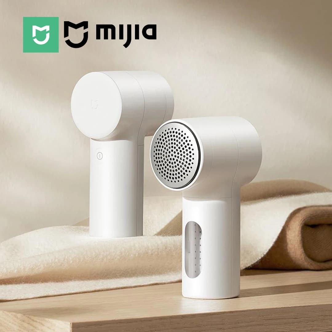 MIJIA Levapelucchi 2, Ricaricabile USB, Rimuovi Pelucchi, Rasoio per Tessuti, Batteria 180min, 6 Lame con Forte Aspirazione