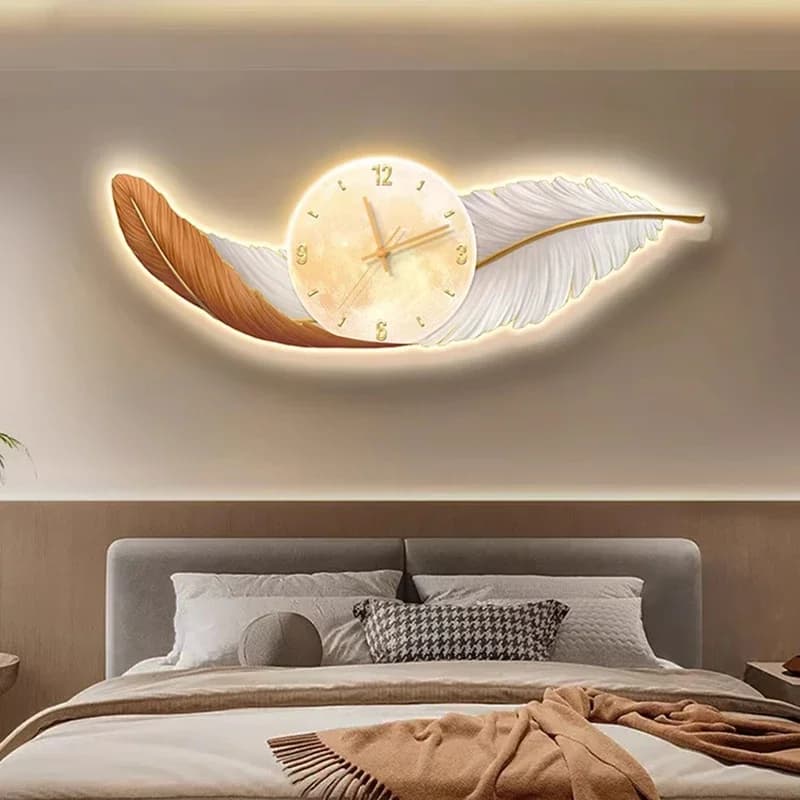 Nordic Minimalist Wall Clocks Digital Luxury Living Room Art Mural Wall Watch Modern Design Horloge Murale Home Decorations