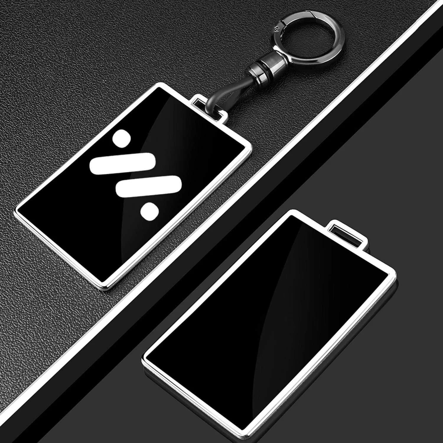 Custodia per chiave auto in TPU per SAIC IM Zhiji L7 PRO Accessori LS7 LS6 MAX, Cover per telecomando con porta NFC e anello portachiavi