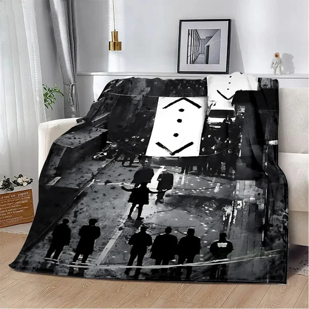 Moda Turchia Cukur Show TV Coperta stampata Coperte da picnic Coperta calda Coperta morbida e confortevole Regalo di compleanno per viaggi a casa