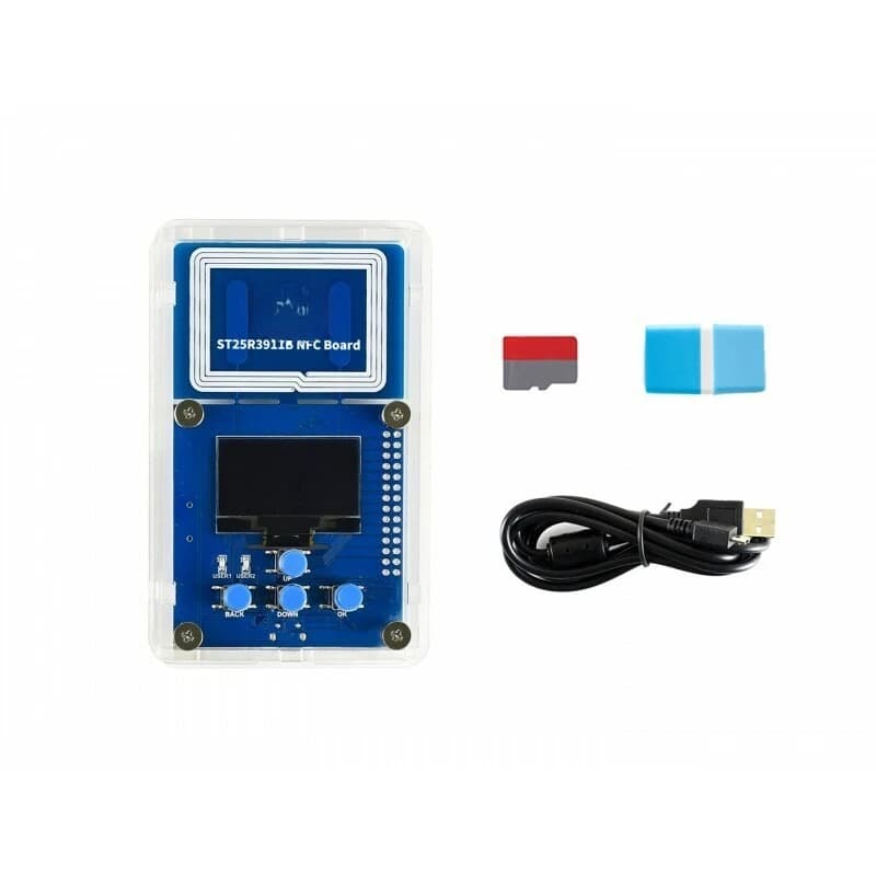 For ST25R3911B NFC Evaluation Kit NFC Reader + TF Card + USB Cable