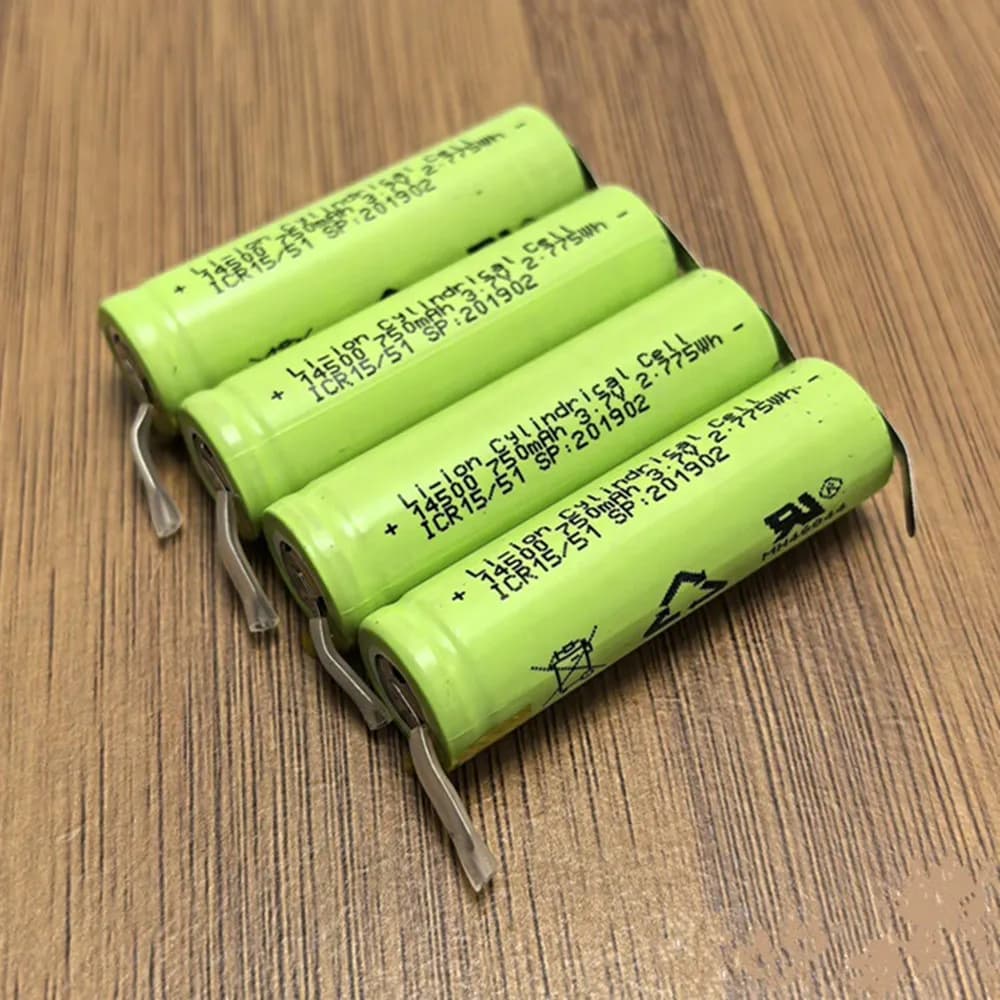 2PCS/Lot Batteria da 750mAh per spazzolino elettrico Philips HX9340 HX9350 HX9360 HX9370 HX939B HX938B HX939P HX939B HX939V HX939W